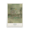 Map of Genoa, Colorado, 12 x 18 inch unframed archival matte print