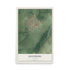 Map of Julesburg, Colorado, 12 x 18 inch unframed archival matte print