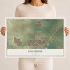 Map of Lochbuie, Colorado, 12 x 18 inch unframed archival matte print