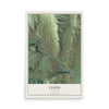 Map of Lyons, Colorado, 12 x 18 inch unframed archival matte print