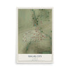 Map of Sugar City, Colorado, 12 x 18 inch unframed archival matte print