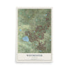 Map of Westminster, Colorado, 12 x 18 inch unframed archival matte print