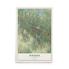 Map of Windsor, Colorado, 12 x 18 inch unframed archival matte print