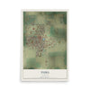 Map of Yuma, Colorado, 12 x 18 inch unframed archival matte print
