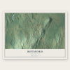 Botsford, Connecticut map print, the full design