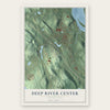 Deep River Center, Connecticut map print, the full design