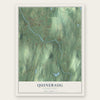 Quinebaug, Connecticut map print, the full design