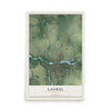 Map of Laurel, Delaware, 12 x 18 inch unframed archival matte print