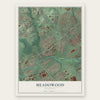 Meadowood, Delaware map print, the full design