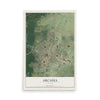 Arcadia, Florida map print, 12" x 18" Archival Matte Print mockup