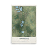 Center Hill, Florida map print, 12" x 18" Archival Matte Print mockup