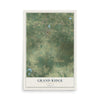 Grand Ridge, Florida map print, 12" x 18" Archival Matte Print mockup