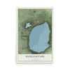 Highland Park, Florida map print, 12" x 18" Archival Matte Print mockup