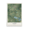 Jasper, Florida map print, 12" x 18" Archival Matte Print mockup