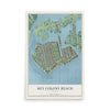 Key Colony Beach, Florida map print, 12" x 18" Archival Matte Print mockup