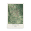 Macclenny, Florida map print, 12" x 18" Archival Matte Print mockup