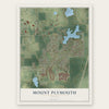 Mount Plymouth, Florida map print, the full design