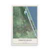 Ormond Beach, Florida map print, 12" x 18" Archival Matte Print mockup