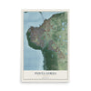 Punta Gorda, Florida map print, 12" x 18" Archival Matte Print mockup