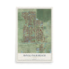 Royal Palm Beach, Florida map print, 12" x 18" Archival Matte Print mockup