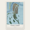 Tierra Verde, Florida map print, the full design