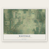 Whitfield, Santa Rosa County, Florida map print, the full design