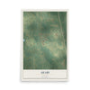 Arabi, Georgia map print, 12" x 18" Archival Matte Print mockup