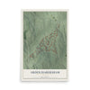 Arden-Habersham, Georgia map print, 12" x 18" Archival Matte Print mockup