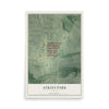 Atkins Park, Georgia map print, 12" x 18" Archival Matte Print mockup