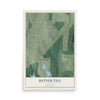 Butner-Tell, Georgia map print, 12" x 18" Archival Matte Print mockup