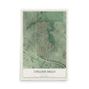Collier Hills, Georgia map print, 12" x 18" Archival Matte Print mockup