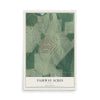 Fairway Acres, Georgia map print, 12" x 18" Archival Matte Print mockup