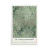 Mt. Paran-Northside, Georgia map print, 12" x 18" Archival Matte Print mockup