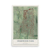 Ormewood Park, Georgia map print, 12" x 18" Archival Matte Print mockup