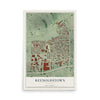 Reynoldstown, Georgia map print, 12" x 18" Archival Matte Print mockup