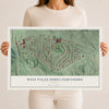 West Paces Ferry-Northside, Georgia map print, 12" x 18" Archival Matte Print mockup