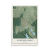 Wildwood Forest, Georgia map print, 12" x 18" Archival Matte Print mockup