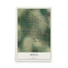 Berlin, Georgia map print, 12" x 18" Archival Matte Print mockup