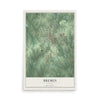 Bremen, Georgia map print, 12" x 18" Archival Matte Print mockup