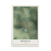 Brooklet, Georgia map print, 12" x 18" Archival Matte Print mockup