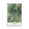 Camilla, Georgia map print, 12" x 18" Archival Matte Print mockup