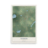 Dasher, Georgia map print, 12" x 18" Archival Matte Print mockup