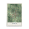 Douglas, Georgia map print, 12" x 18" Archival Matte Print mockup