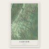 Fairview, Georgia map print, the full design