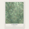 Fairview, Habersham County, Georgia map print, the full design