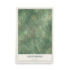 Greensboro, Georgia map print, 12" x 18" Archival Matte Print mockup