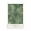 Gumbranch, Georgia map print, 12" x 18" Archival Matte Print mockup