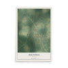 Hiltonia, Georgia map print, 12" x 18" Archival Matte Print mockup