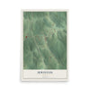 Irwinton, Georgia map print, 12" x 18" Archival Matte Print mockup