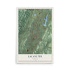 LaFayette, Georgia map print, 12" x 18" Archival Matte Print mockup